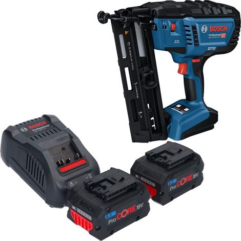 Bosch GNH 18V-64-2 M Professional Akku Holznagler 18 V 1,6 x 32 - 64 mm + 2x ProCORE Akku 8,0 Ah + Ladegerät
