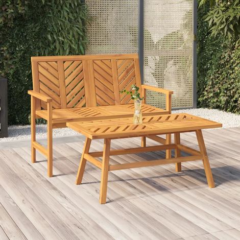 Gartenmöbel vidaxl garden bench Akazienholz 109 cm