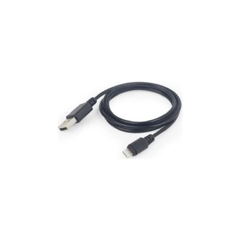 Gembird CC-USB2-AMLM-2M câble Lightning Noir