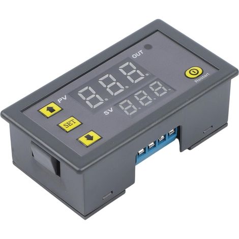 Minuterie numérique 220 V avec double affichage LED et module (1/5)