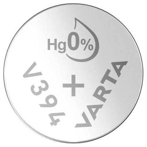 Pile bouton 394 oxyde d'argent Varta 58 mAh 1.55 V 1 pc(s) X37435