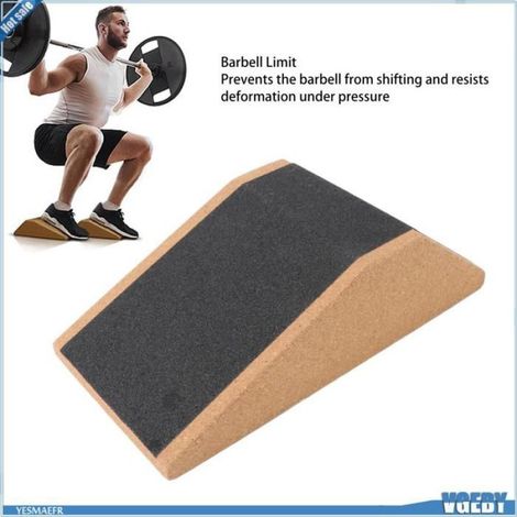Ashata Bloc de cales de squat SSquat Wedges Block Non Slip Professional Squat Ramp Squat Platform For Calf electromenager massage (1/5)