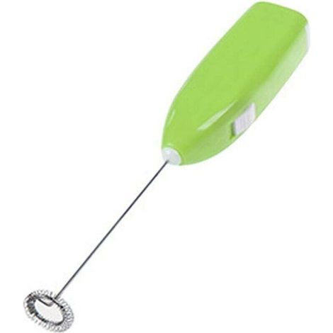 Agitateur Café, Mélangeur de Café à la Mode Boissons Chaudes Lait Mousseur à Café Batteur à Oeufs Mousse Mélangeur Electrique Agitateur(vert) (1/4)