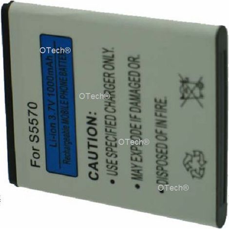 Batterie de téléphone portable pour SAMSUNG S5570 / S5750E / S5250 / EB494353VU 3.7V Li-Ion 1200mAh (1/2)