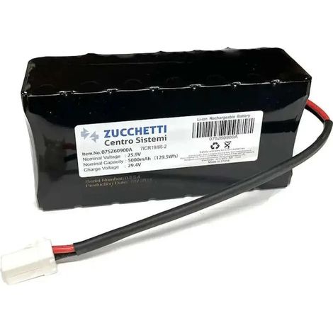 Rigenerazione batteria al litio 25,9V 5.8 Ah per robot rasaerba Zucchetti  Ambrogio 075Z60900A
