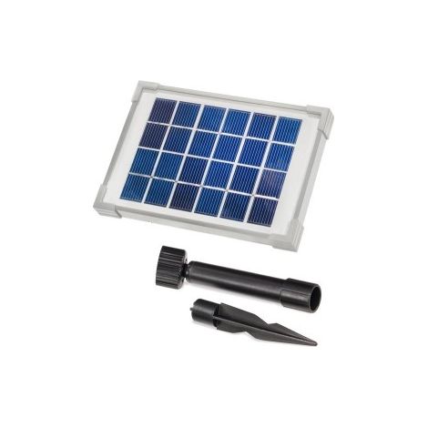 Panneau solaire 2Wc / 7,2V pour pompe 6 - 9 V DC (1/2)