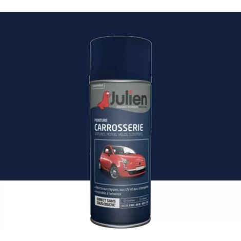 Bombe de peinture JULIEN Carrosserie Bleu nuit Brillant 0,4 L (1/2)