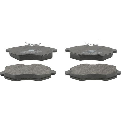 KIT PASTIGLIE FRENO ANTERIORI compatibile con CITROEN C2 (JM) / PASTIGLIE FRENANTI AUTO OEM FDB1542 , / SOSTITUZIONE DIRETTA / BASSA POLVERE / SILENZIOSO