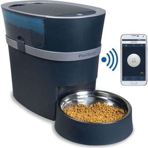 PETSAFE Distributeur 12 repas connecte Smartfeed - Pour chien et chat (1/5)