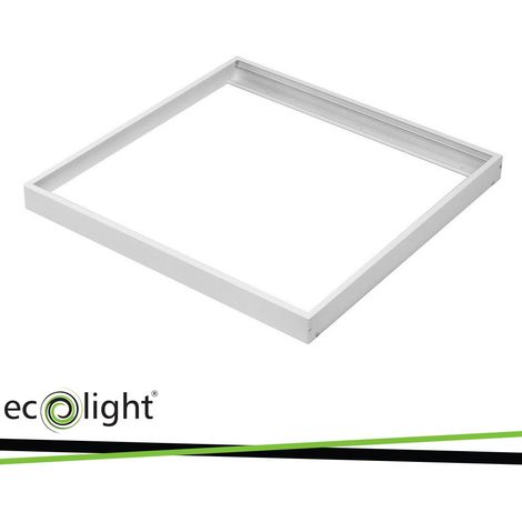 CORNICE CHIUSURA N/T 600X600X44MM PLASTICA BIANCA (1/3)
