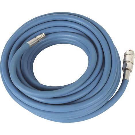 MANGUERA DE GOMA C/CONEX.RAPIDA 10M - (1/2)
