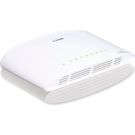 HUB Switch puertos 8 D-LINK DGS-1008D Blanco