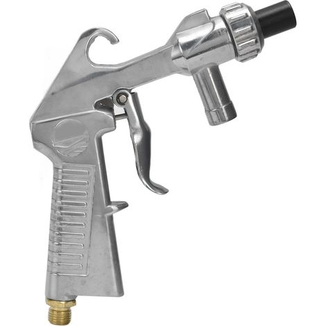 Kit de sablage pneumatique industriel avec pistolet et tubes de buse pour le décapage et la rénovation (1/5)