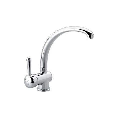 Emmevi 4077AV Linea Laguna Miscelatore Monocomando Canna Alta Bocca girevole Granito Avena