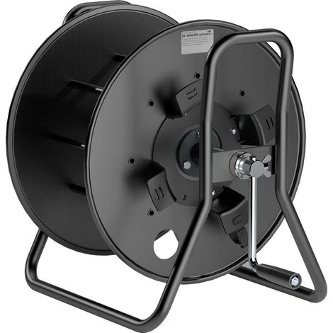 Schill Stahlblech-Kabeltrommel mit Hilfsspule SK 4600.RM-SCHWARZ