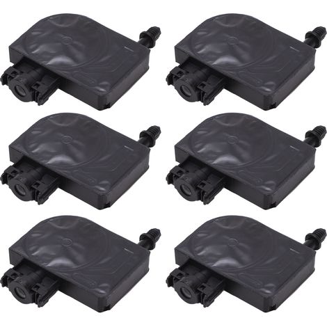 Lot de 6 buses compatibles avec les cartouches d'encre Epson 4880, 5e, 6e et 7e génération (4800, 7800, 7880 et 9800) (Spécifications du fournisseur : 3 buses noires filetées de 2 pouces) (1/5)