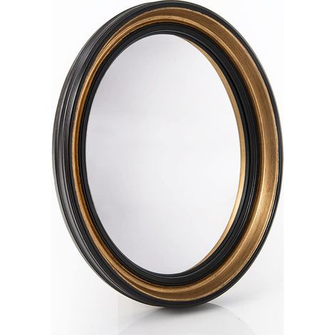 Miroir Noir Ovale (1/3)
