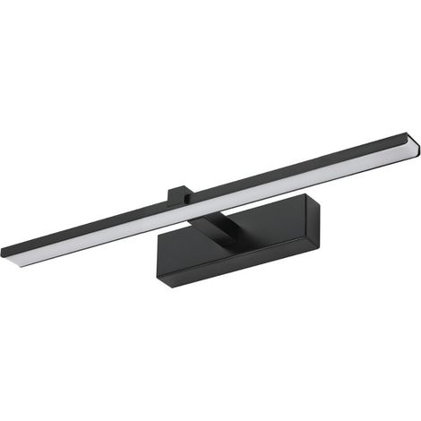 Lampada da parete Idea Led nera, sorgente LED integrata da 8W (1/5)