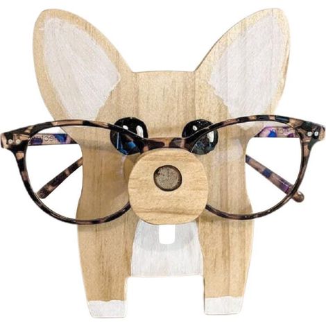 Support de lunettes Corgi, ornements en bois, cadeau de noël, décoration de bureau, œuvre d'art pour salon (1/5)
