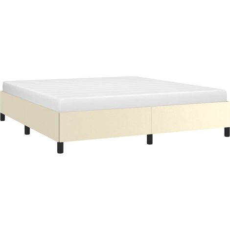 Giroletto Crema 180x200 cm in Similpelle vidaXL (1/4)