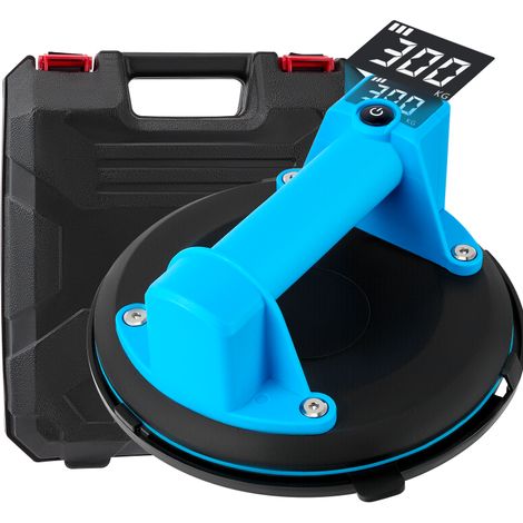 Ventouse motorisée de 20 cm pour la pose de carrelage, de marbre et de meubles. Ventouse à vide avec valve d'air, capacité de charge maximale de 300 kg. (1/5)