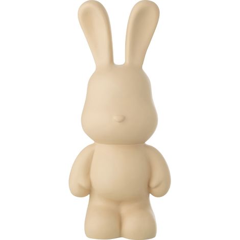 Statue Lapin en Résine "Eddy" 59cm Beige