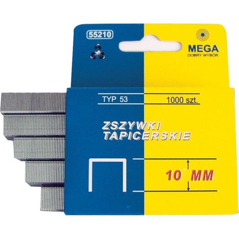 Agrafes mega type 53 12 mm 1000 pcs