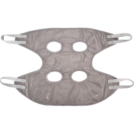 Harnais de Toilettage pour Chien, Hamac Multifonction pour Bains, Lavage et Coupe des Griffes - Gris (1/5)
