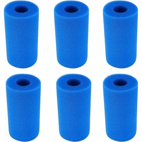 Cartouche filtrante Lavable et réutilisable en Mousse filtrante pour Piscine, Compatible avec Le Type A d'Intex (1/5)