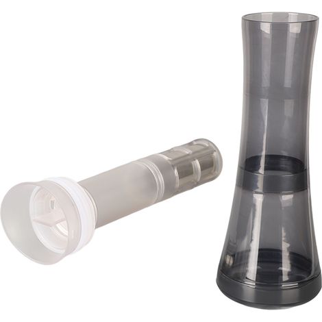 Cafetière à infusion à froid résistante à la chaleur, infusion de thé et de fruits, 1000 ml, idéale pour la maison, le bureau et les fêtes. (1/5)