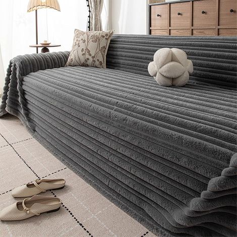 Funda de sofá gruesa y resistente a los arañazos, lavable a máquina, 180 x 420 cm.