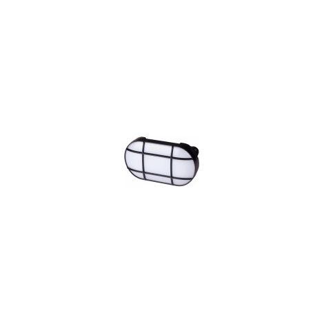 PLAFONIERA LED 15W DA PARETE IP65 NERA