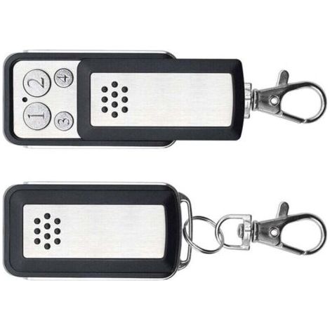 Gate Remote Control, 2 Pieces 433.92 MHz Garage Door Remotes, Universal Gate Remote for 114253 104257 104251, Compatible with A-vid-sen, Ex-tel, T-hom-Son, 4 Buttons