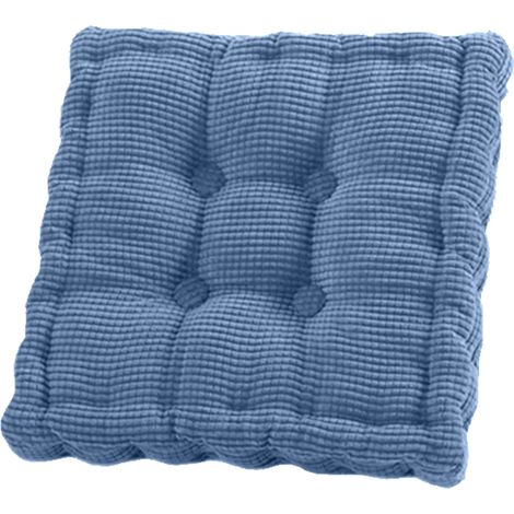 Coussins de chaise d'intérieur/extérieur, coussins oreiller, coussins carrés pour chaise de jardin ou de terrasse, coussins de sol (1/5)