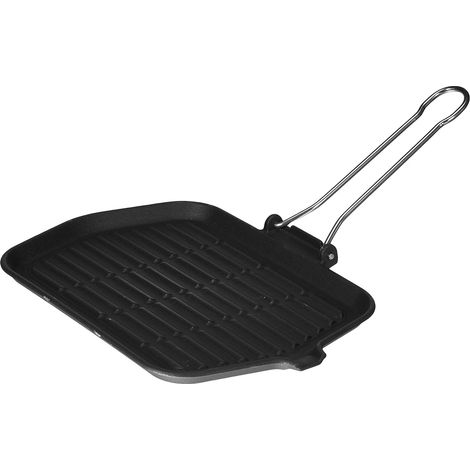 Ilsa Bistecchiera dietella rettangolare 21x30 ghisa inossidabile (1/5)