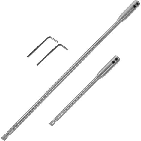 1 jeu de rallonges de perçage pour foret à bois 5/8 mm - Extension de perçage - Outils à main - En acier à haute teneur en carbone (1/5)