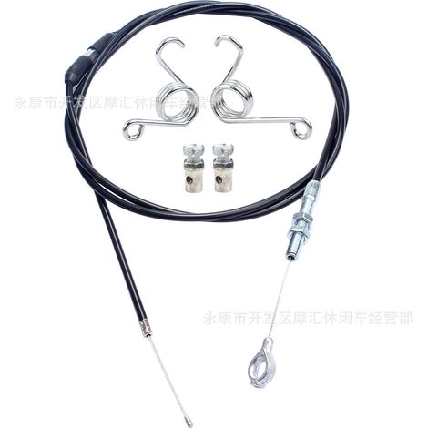 Compatible with Kawasaki Bayou 220, KLF220A, KLF250A 54012-1329 throttle cable (1/5)