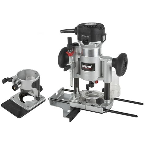 TREND T1EPS 240v Router / Trimmer 1/4" collet (1/5)
