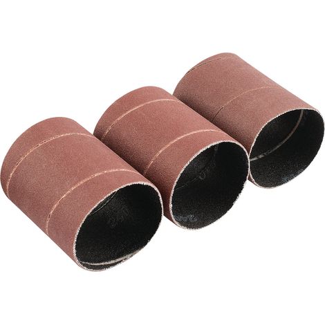 Draper 45x60mm Aluminium Oxide Sanding Sleeves – Pack of 3, 240 Grit, 45 x 60mm Sanding Sleeves (1/5)