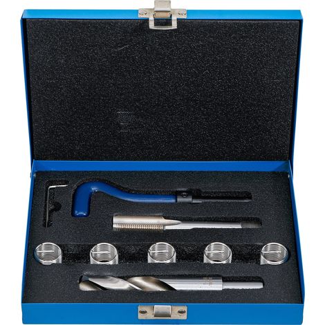 KIT DE RÉPARATION DE FILETS M18 X 1,5 9 PIÈCES BGS 99433 (1/4)