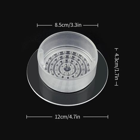 Zubehör für Filterkaffeemaschinen – transparenter Filter mit Tassenhalter