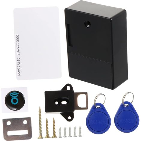 Serrure électronique RFID sans fil Operitacx pour armoire, même (1/5)