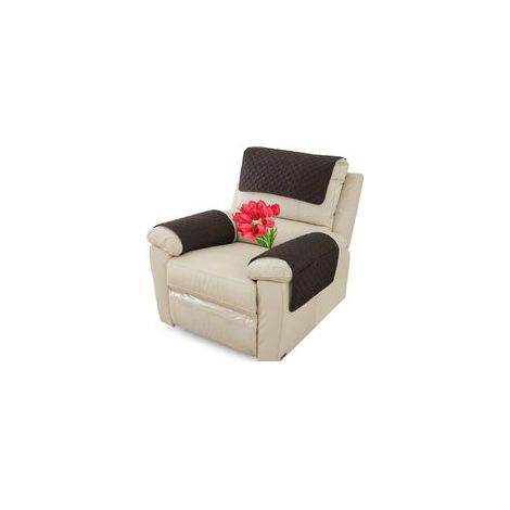 Housse D'appui-Tête pour Meubles, Housse D'accoudoir, Canapé 1 Places avec Accoudoirs Housse de Protection pour Appuie-Tête de Chaise Inclinable (Color : Black, Size : 3 Pieces(2xpocket)) (1/5)