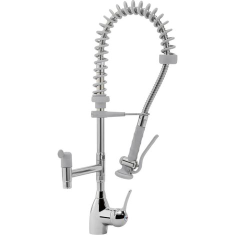 Douchette acier inox - robinet et groupe mitigeur - Diamond (1/2)