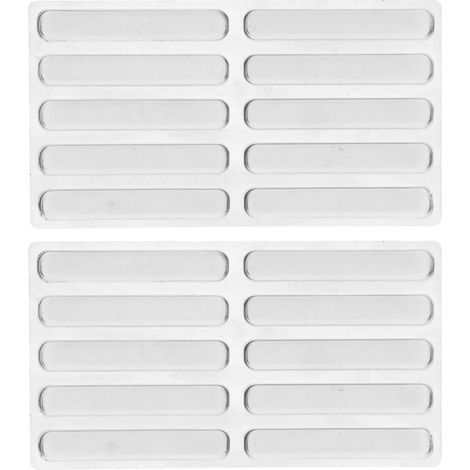TEHAUX Bandes de protection adhésives en silicone pour portes placard, (1/4)