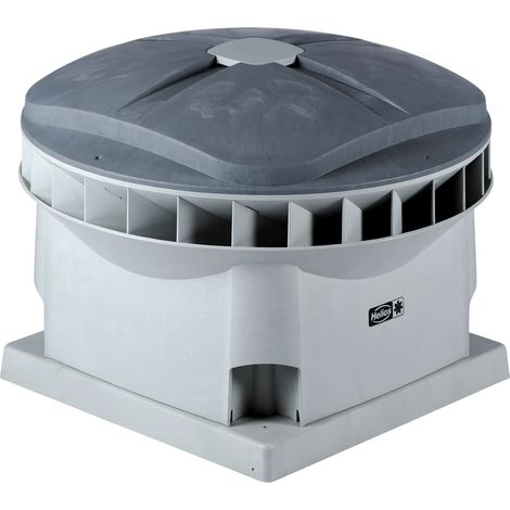 Helios DV EC 200 Eco Ventilador de tejado con motor EC de velocidad regulable, 08320