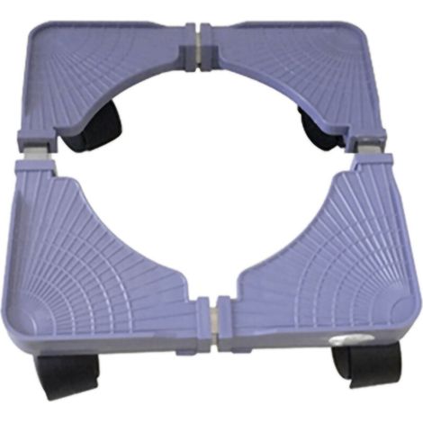 Plateau mobile de base pour réfrigérateur. machine à laver et appareils domestiques ajustable avec roues à blocage. capacité 100 kg.