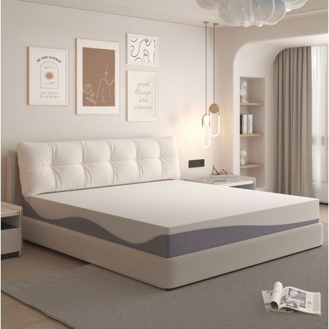 Colchón de espuma 180x200 cm H3/H4, firmeza media/alta, 20 cm, funda extraíble lavable, OEKO-TEX (1/5)