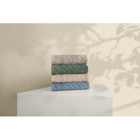 Set di asciugamani, asciugamani da bagno, asciugamani da doccia Set 100% Cotone (1/5)
