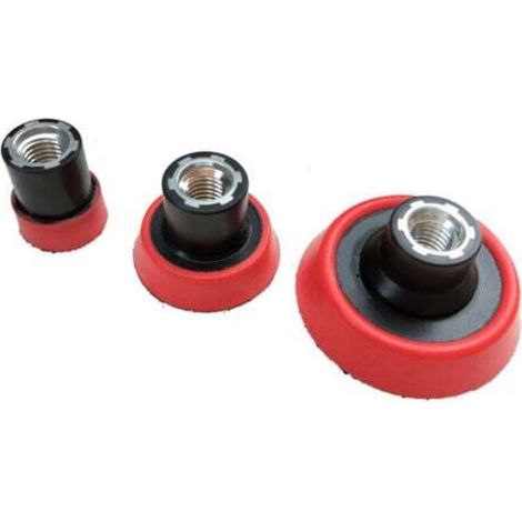 dischi abrasivi da 25 mm, 50 mm e 75 mm con velcro M14, piastra di supporto autoadesiva per levigatura e lucidatura per trapano e smerigliatrice angolare.